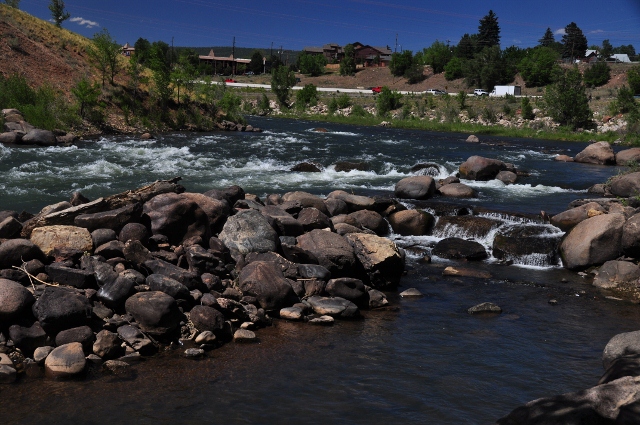 the Animas River, Durango